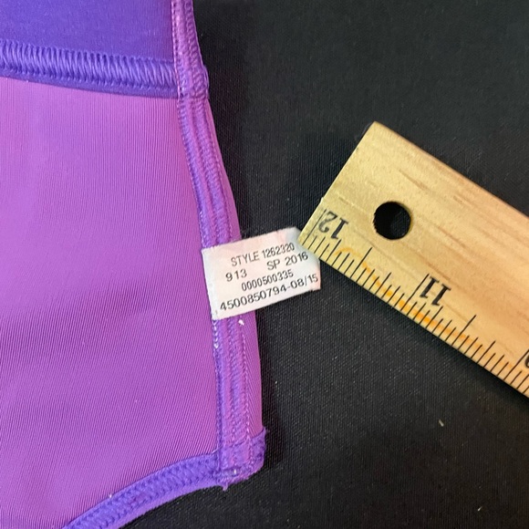 Under‎ Armour Purple Racerback Sports Bra - Picture 6 of 6